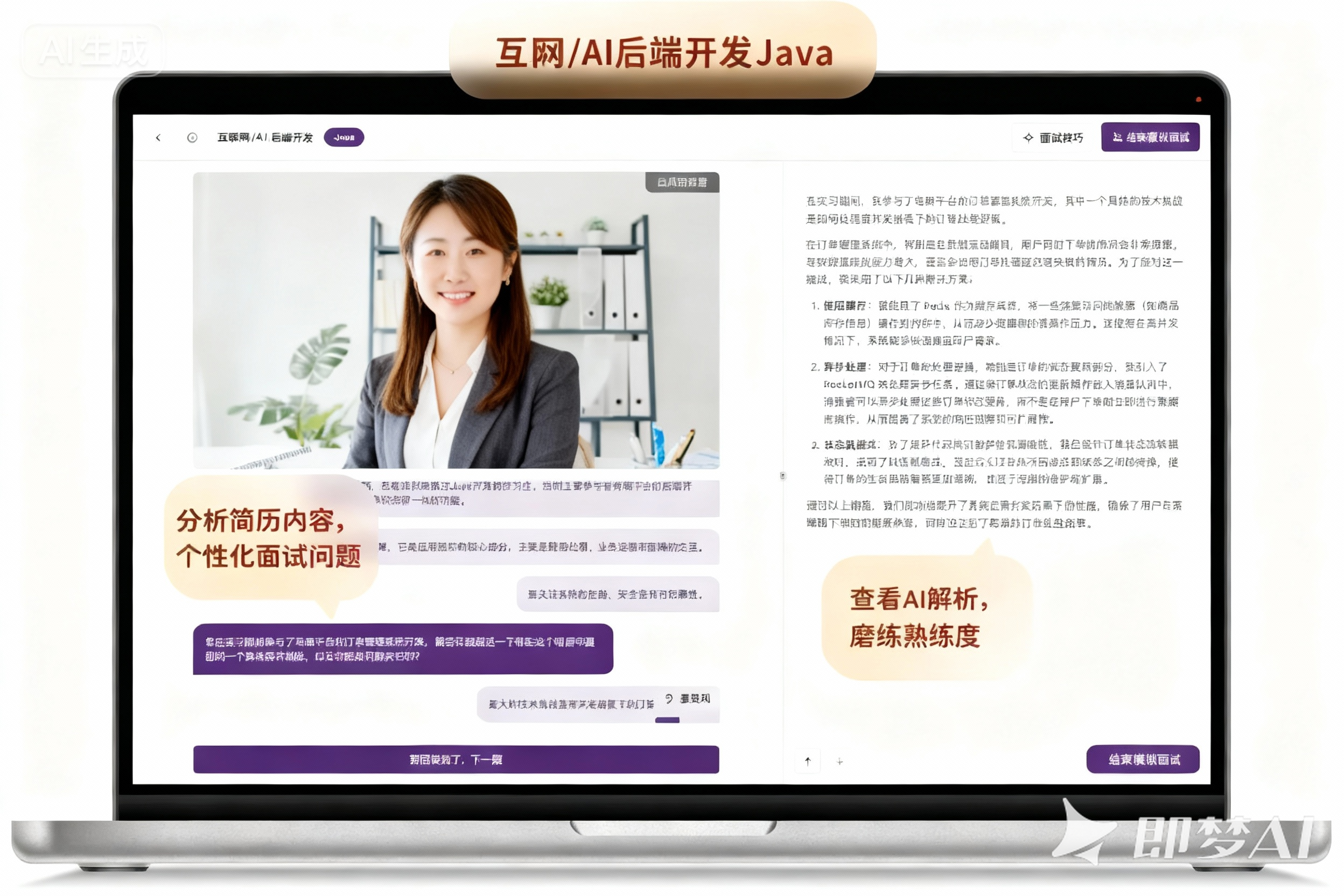 分阶段模拟面试配图